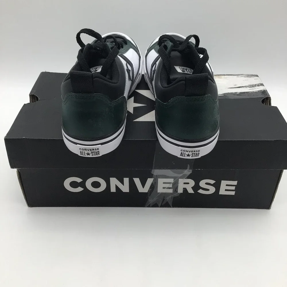 Converse Pro Blaze Ox Black White Low Top Sneakers A09331C Kids Size 7 NEW